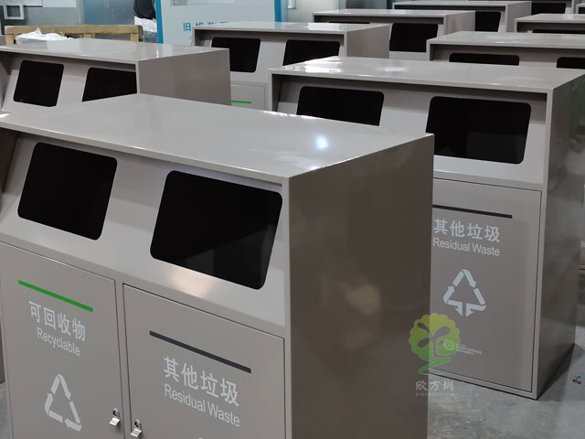 提升公共空間品質，深圳金屬垃圾桶助你一臂之力