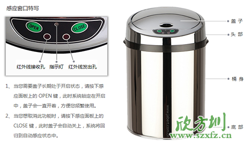 電子感應(yīng)垃圾桶價格貴嗎？智能感應(yīng)垃圾桶好用嗎